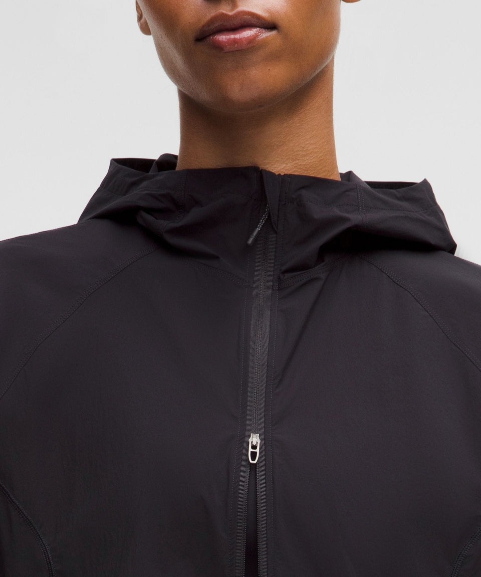 Translucent Hooded Jacket