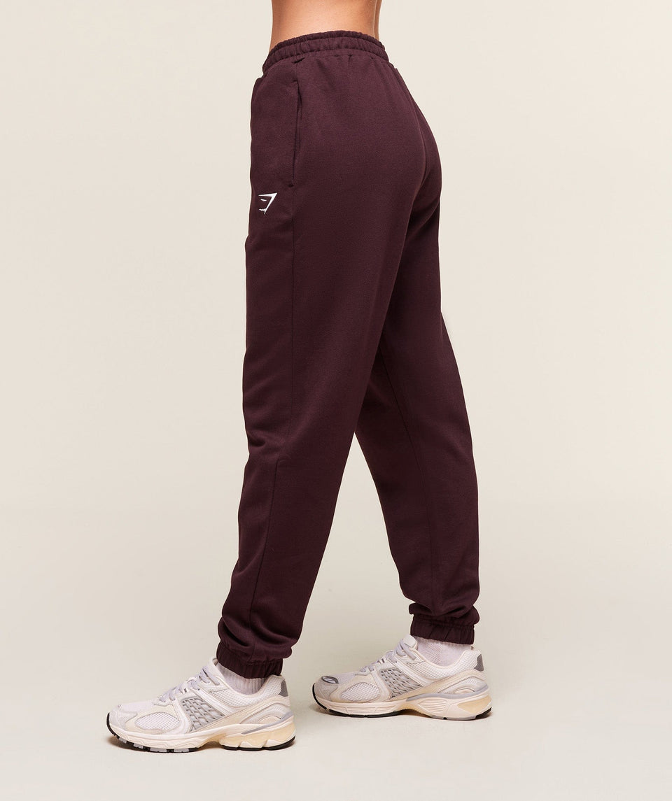 Gymshark Training Fleece Joggers - Cherry Purple