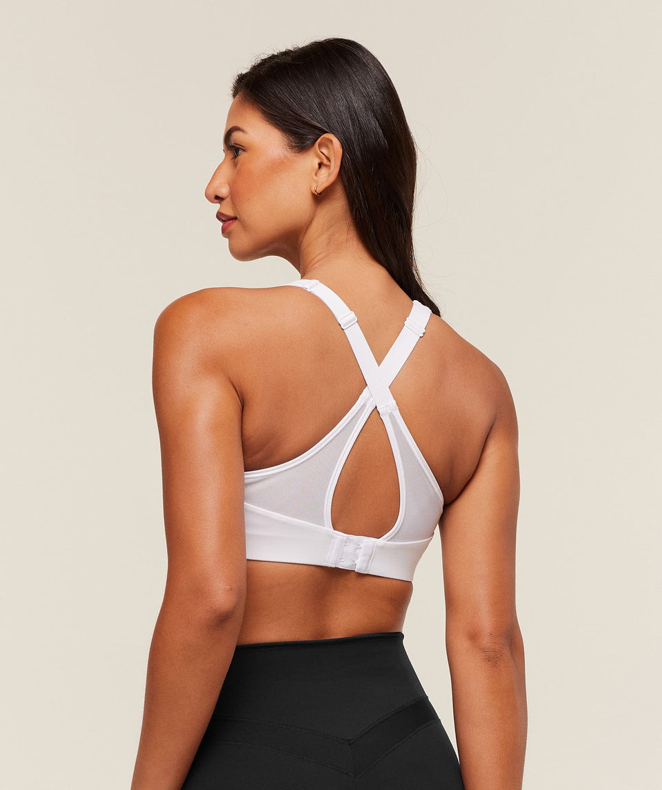 Gymshark Alpha High Support Sports Bra - White