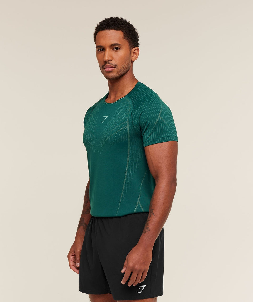 Gymshark Apex Seamless T-Shirt - Weighted Teal/Muted Teal