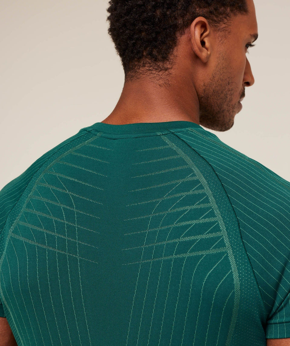 Gymshark Apex Seamless T-Shirt - Weighted Teal/Muted Teal