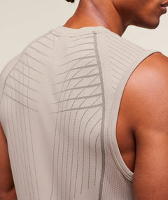 Gymshark Apex Seamless Tank - Mushroom Grey/Pitch Grey