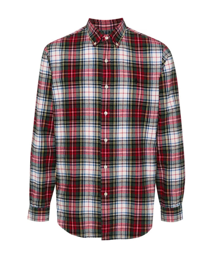 Ralph Lauren Plaid Check Pattern Shirt