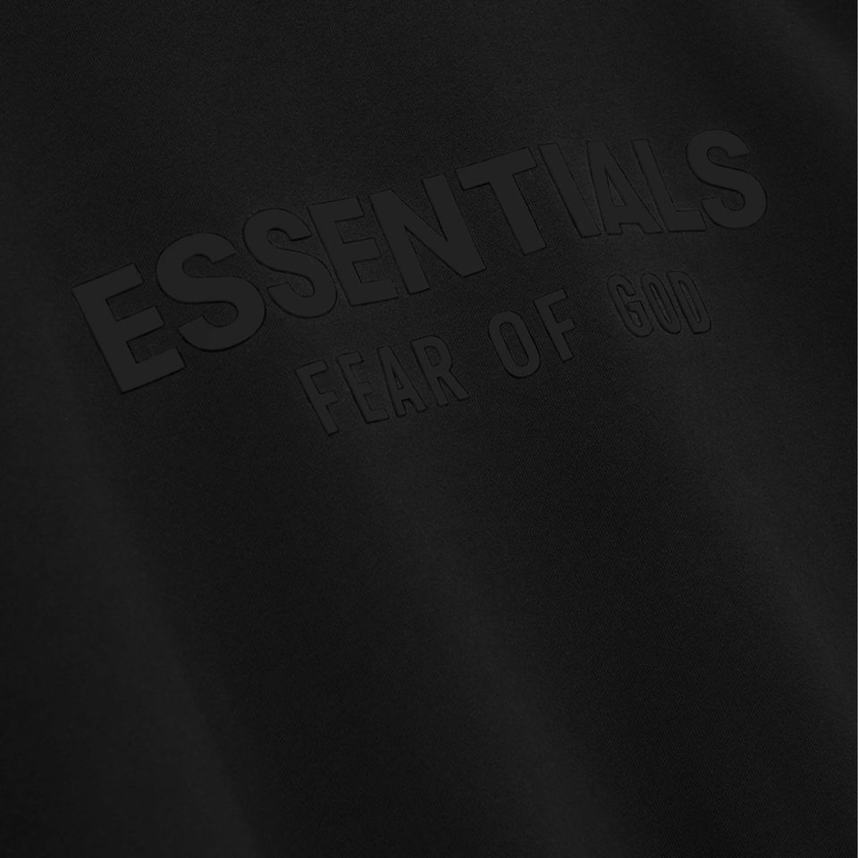 Fear Of God Essentials Classic Hoodie Vintage Black