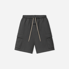 Fear Of God Essentials Fleece Cargo Basketball Short Iron Grey