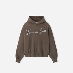 Fear Of God 26 Classic Half Raglan Hoodie Faded Brown