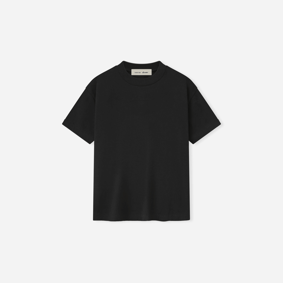 Fear Of God Essentials Kids Signature 90s T-Shirt Black