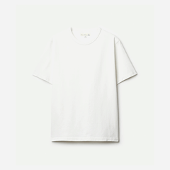 Merz B Schwanen 215 Loopwheeled Classic Fit Midweight T-Shirt White