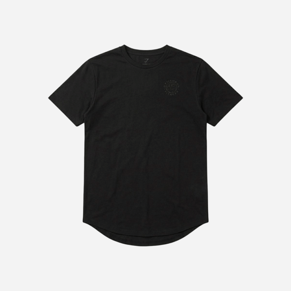 Gymshark Legacy T-Shirt Black Slim Fit