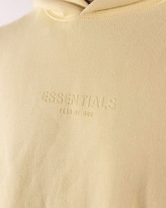 Fear of God Essentials Yellow Relaxed Hoodie (S)