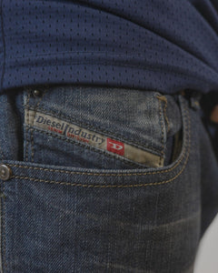 Diesel Washed Blue Denim Pants (33)