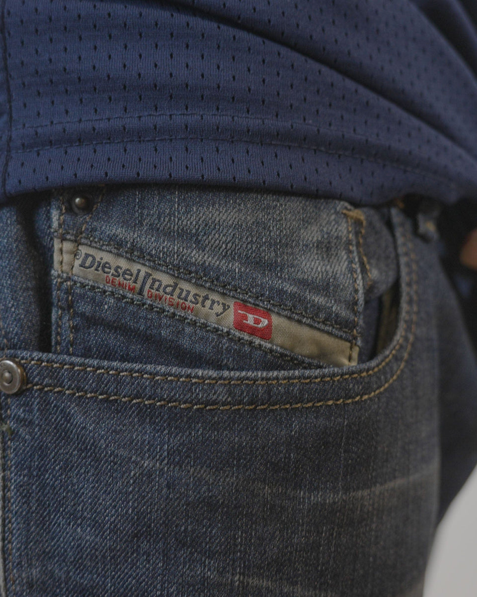 Diesel Washed Blue Denim Pants (33)