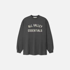 Fear Of God Essentials Merch Long Sleeve T-Shirt Iron Grey