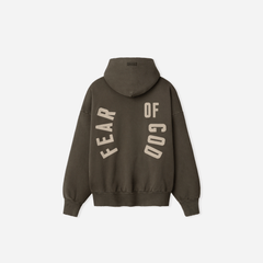 Fear Of God Classic Pocket Hoodie Faded Brown