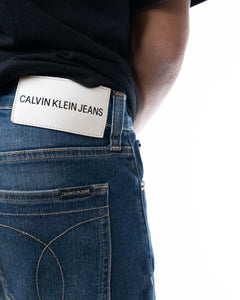 Calvin Klein Jeans Mid-Rise Denim Blue Slim Fit Jeans (30)