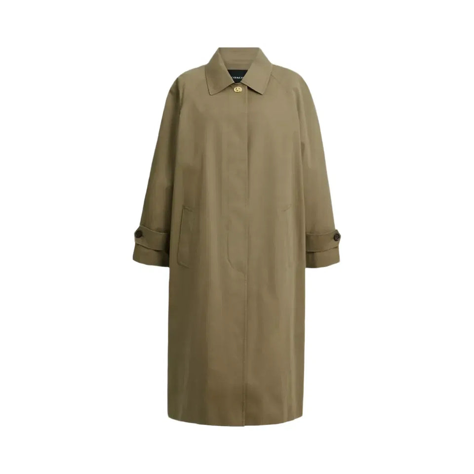 Coach Lightweight Trench Coat in Ash