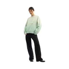 Coach Ombre Sporty Crewneck Sweatshirt In Organic Cotton in Mint