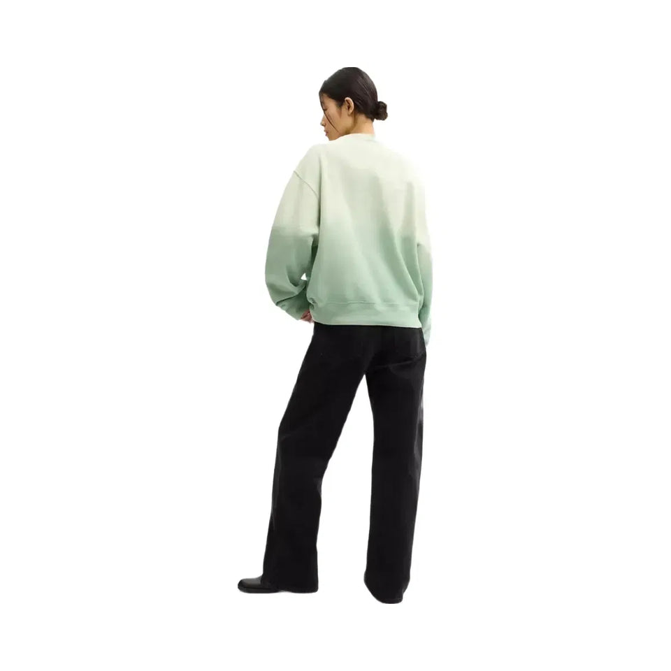 Coach Ombre Sporty Crewneck Sweatshirt In Organic Cotton in Mint