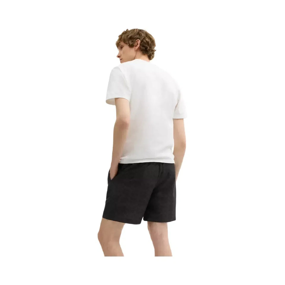 Coach Signature Swim Trunks In Recycled Polyester in Dark Charcoal