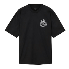 ALL SAINTS Terra Oversized Graphic T-Shirt Jet Black