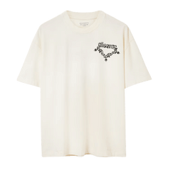 ALL SAINTS Drip Short Sleeve Oversized T-Shirt Chalk White