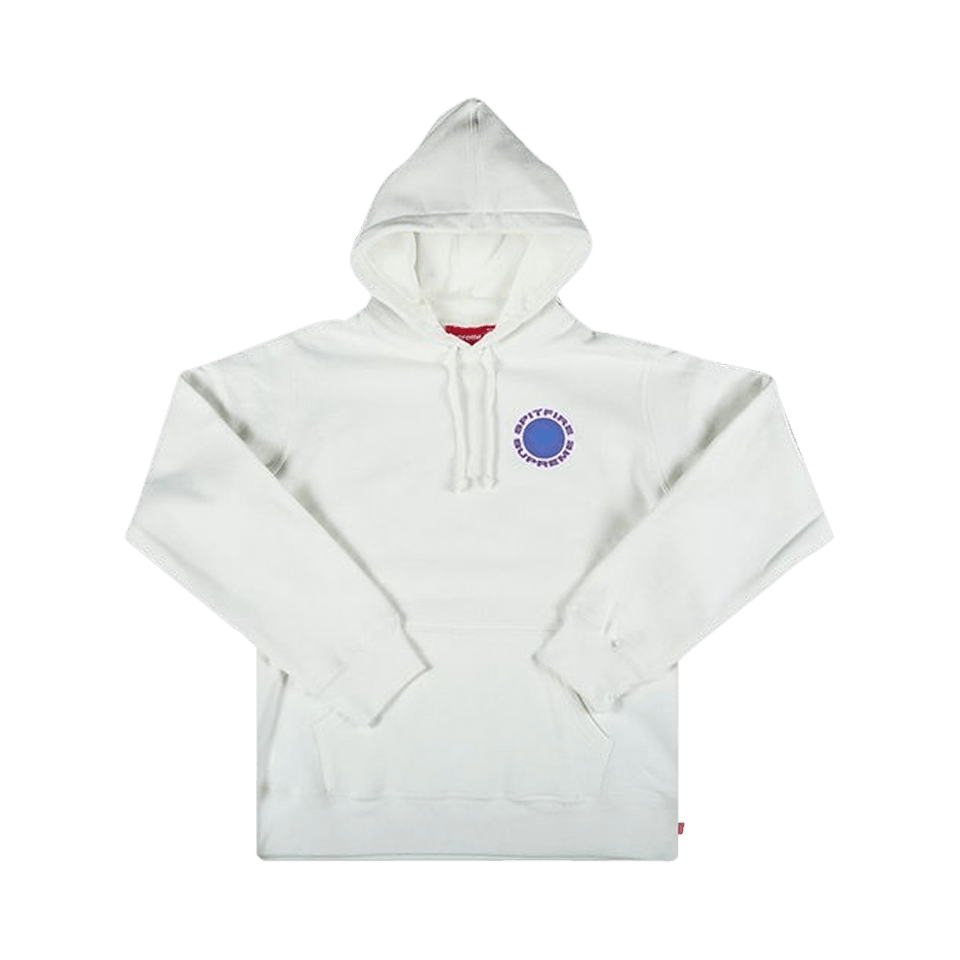 Supreme x Spitfire Hoodie White