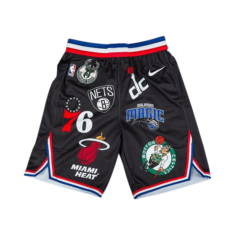 Supreme x Nike x NBA Teams Authentic Shorts Black