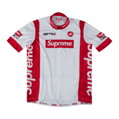 Supreme x Castelli Cycling Jersey White