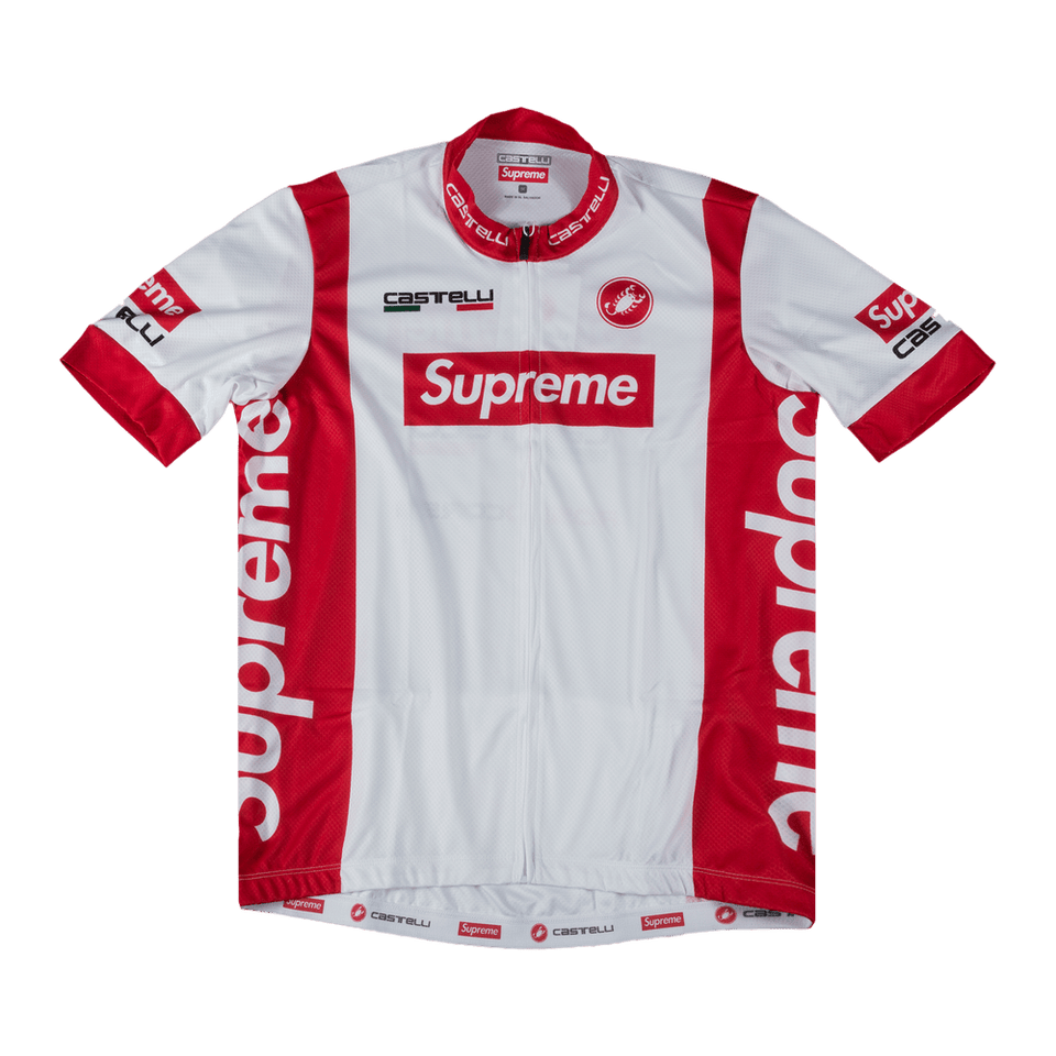 Supreme x Castelli Cycling Jersey White
