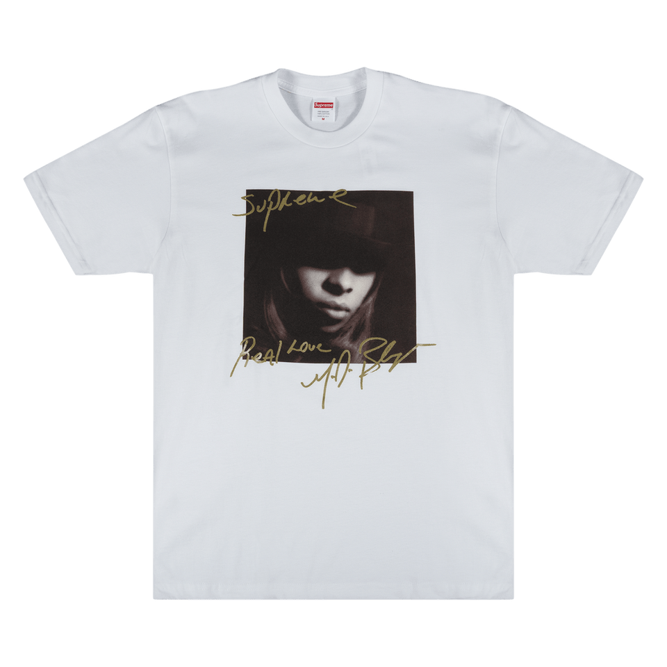 Supreme Mary J. Blige T-Shirt White