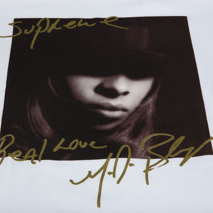 Supreme Mary J. Blige T-Shirt White