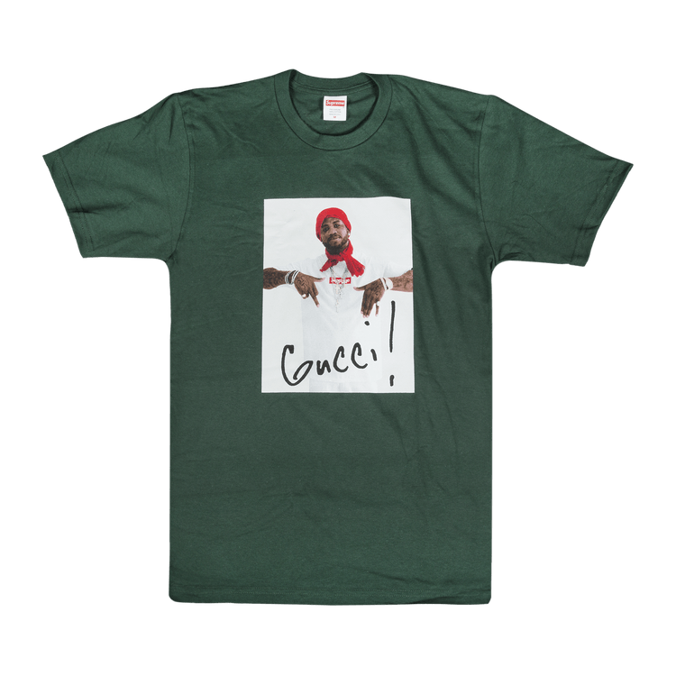 Supreme Gucci Mane T-Shirt Green
