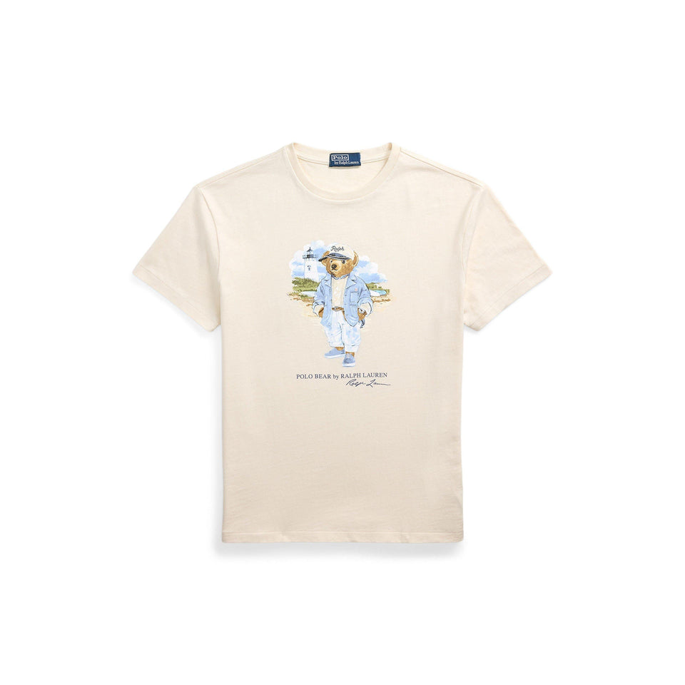 Custom Slim Fit Polo Bear Jersey T-Shirt