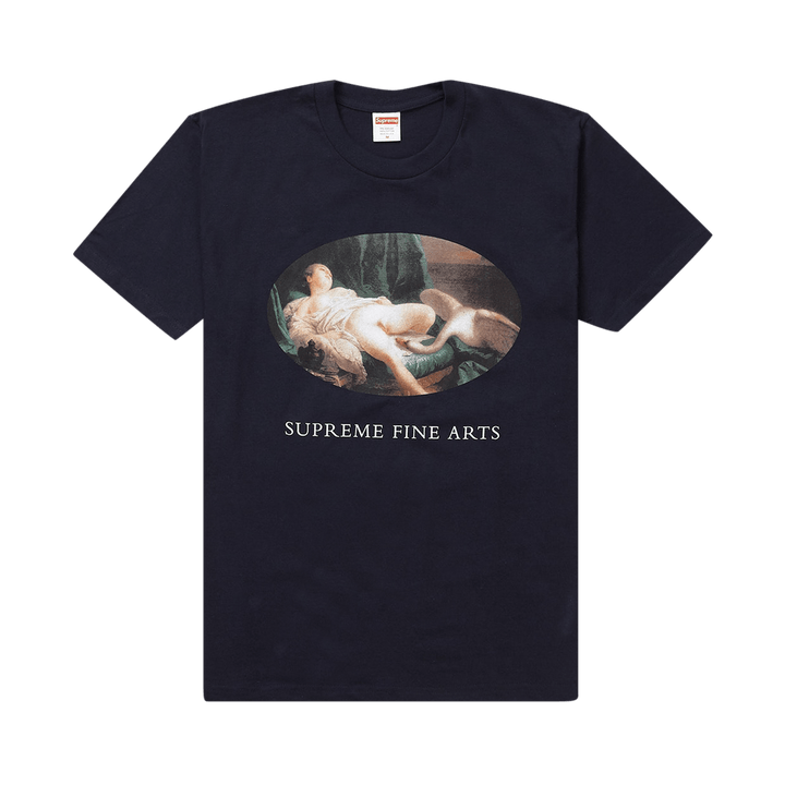 Supreme Leda And The Swan T-Shirt Navy