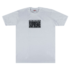 Supreme Who The Fuck T-Shirt White