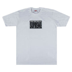 Supreme Who The Fuck T-Shirt White