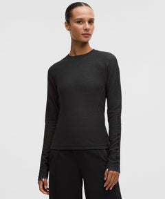 Lululemon Women's Waffle - Knit Crewneck Base Layer