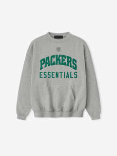 Essentials Packers Sport Crewneck Concrete Heather