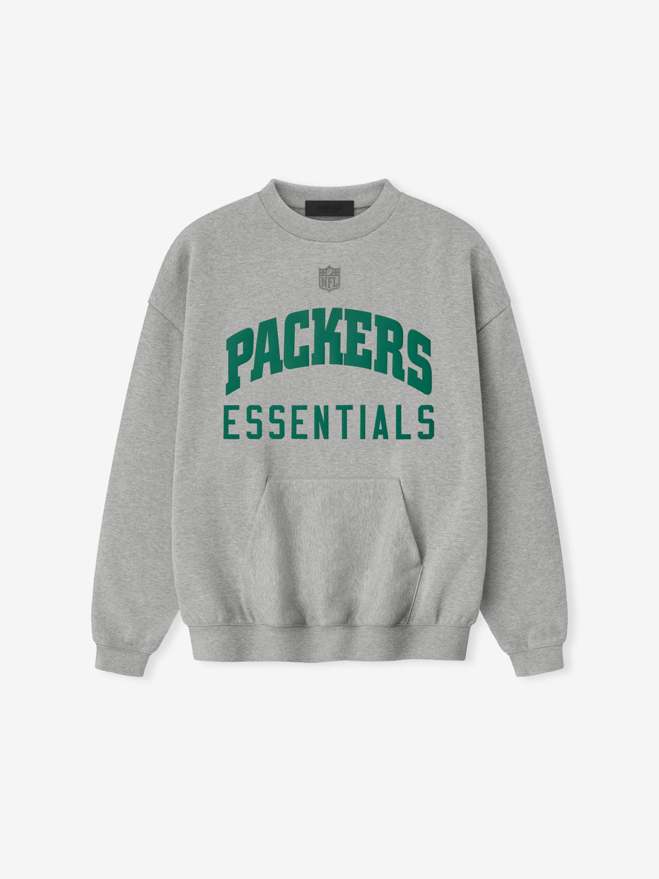 Essentials Packers Sport Crewneck Concrete Heather