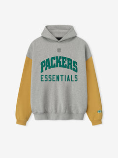 Essentials Packers Sport Hoodie Concrete Heather/Canyon