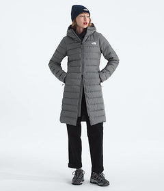 The North Face Women Aconcagua Parka Smoked Pearl TNF Black White Dune Space