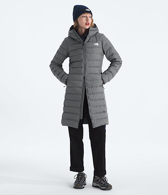 The North Face Women Aconcagua Parka Smoked Pearl TNF Black White Dune Space