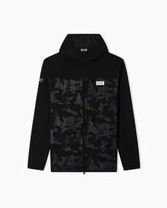 EA7 Dynamic Athlete hooded sweatshirt in VIGOR7 technical fabric