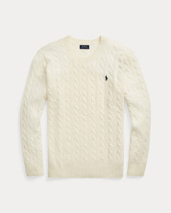 Ralph Lauren CableKnit WoolCashmere Sweater