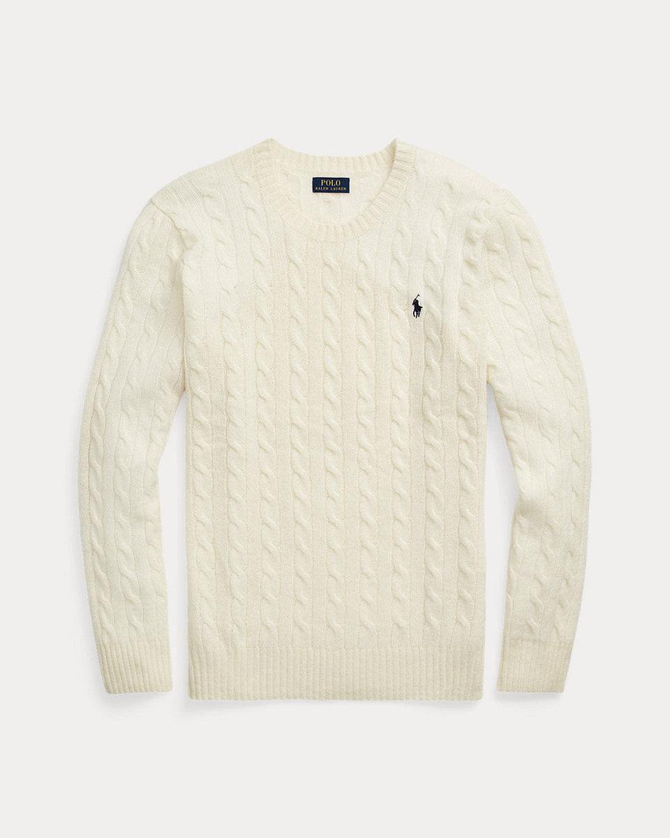 Ralph Lauren CableKnit WoolCashmere Sweater