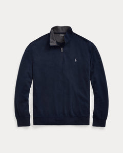 Ralph Lauren Luxury Jersey QuarterZip Pullover