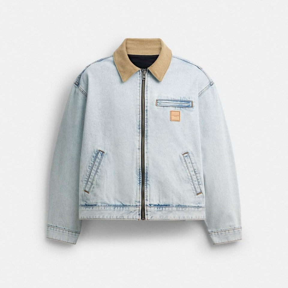 Coach Denim Work Jacket East River Wash