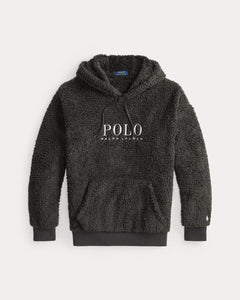 Ralph Lauren Logo Pile Fleece Hoodie
