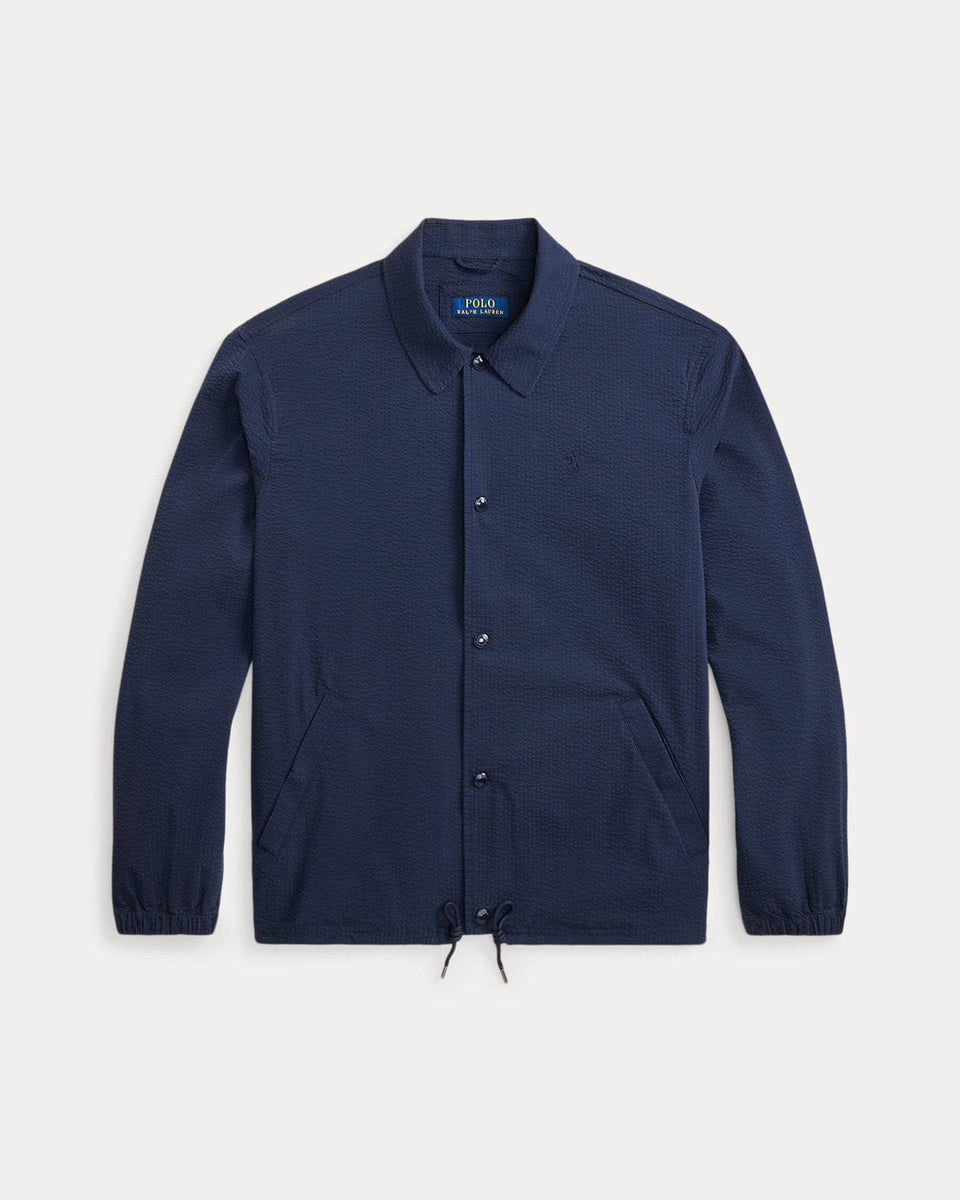 Ralph Lauren Seersucker Coachs Jacket