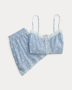 Ralph Lauren Cotton Voile Cami Short Pajama Set